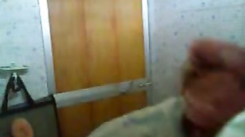 Mallu bhabhi Uttara caught taking shower recorded by her neighbor from toiler window!.