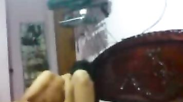 Married muslim couple from Kanpur, UP in bedroom sexy wife fucked by her man unaware of hidden cam!.