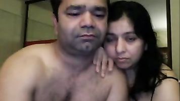 Pavitra kissing passionately before engaged in real hardcore sex