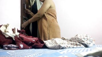 Desi Home Made Sex Couple Seducing Each Other Desires.