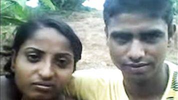 Tamil Couple Outdoor Enjoyment - Movies.