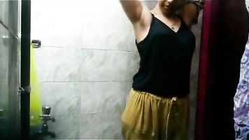 Sexy Indian Wife Shower MMS - Movies.