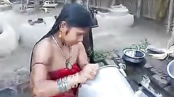 Indian Girl Open Air Shower - Movies. video2porn2