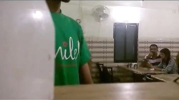 Indian Couple In Restaurant - Movies.