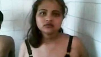 Lahoe Mature Hira Mandi couple enjoying group sex in their room.