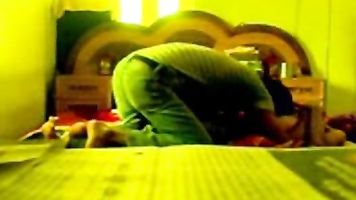 Super hot indian punjabi bhabhi from Ghaziabad in traditional outfits strip naked to fuck off by her man