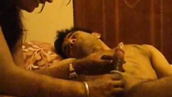 she gets called into a room and watches her employer masturbate and cum