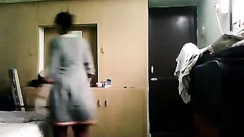 Pregnant Bhabhi Naked In Bedroom.