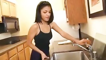 Indian chick mounts black Plumber!.