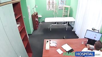 FakeHospital Doctor examines cute hot sexy patient