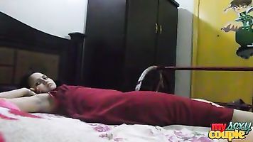tamil cute bhabhi sonia shaved cunt finger fucked by sunny