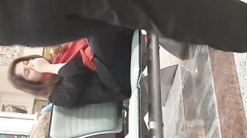 Beautiful Pakistani WIFE knows shes been filmed by Candid Cam