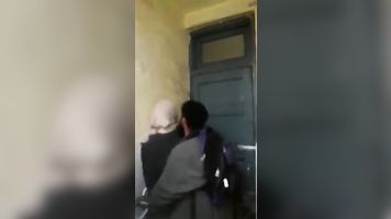 Hijab sister fucked in university bathroom