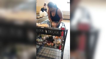 Nice cleavage latina