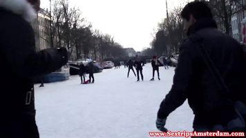 Blonde hooker in amsterdam sucking dick
