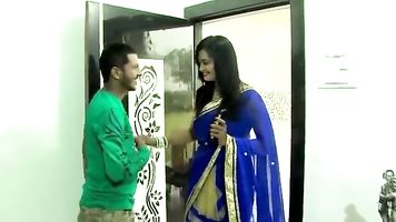New Hindi short Vid mast bhabhi with his exboyfriend in bedroom beautiful