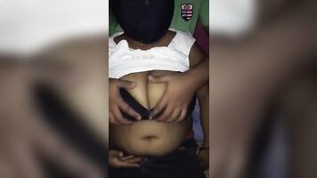 Big boobs mallu aunty squeezed thoroughly