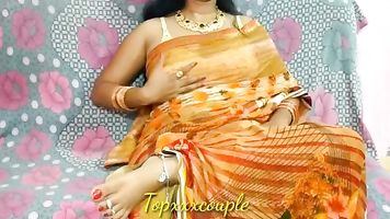 Ever best painful saree sex with creampie