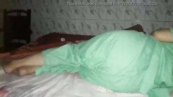 Wanna fuck Huge GAAND of my sleeping mature?
