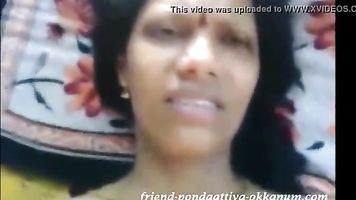 Sowcarpet Desi 32 yrs old married sexy and hot uneducated milf aunty fucked by her husband’s friend cock with condom, when she alone at home, secretly at bedroom super hit viral porn vid-02 @ 2016, April 14th # Part 2.