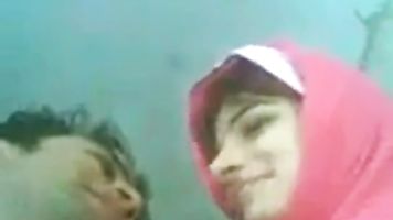 very Sexy Pakistani Couple Kissing