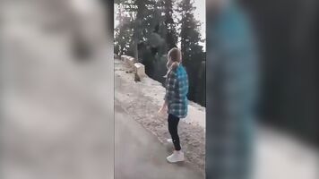 Muslim girl getting fucked in mountain trip by uncut cock paki