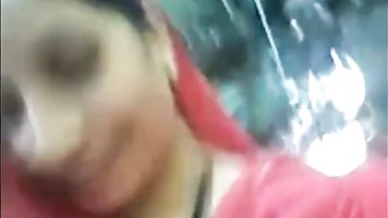 Desi Tamil Village Girl Fucked by BF in Jungle Porn Movie
