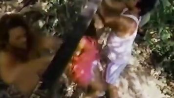 Girl Tied to Fence and Forced