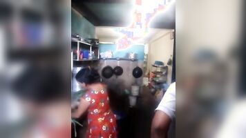 old fuck kitchen daughter