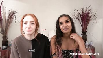 Backroom compilation Desperate Amateurs beautiful Desi moms and teens huge tit wives need money