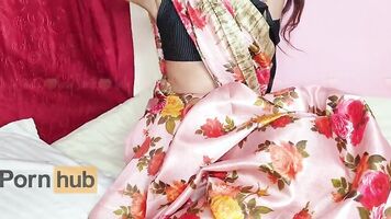 Hot Girl In Saree Take A Big Cock In Missionary. ( Closeup Pov )
