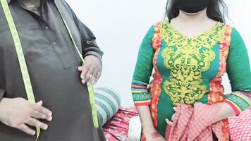 XXX Pakistani Tailor Fucking His Beautifull Lady Customer Huge Butt With Clear Hindi Audio