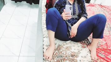 Stepsister Watching Porn On Mobile Caught And Fucked By Stepbrother With Hindi Audio