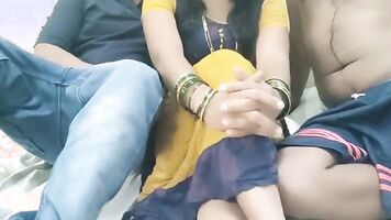 Tamil two boys fuck village girl In hard