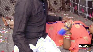 Indian Pari Fuck On Wedding Anniversary With Clear Hindi Audio