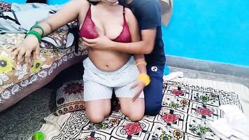 Oh my handsome husband please suck my cute hot boobs than I will oral