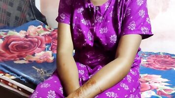 Slutty Tamil step Sister Cum Eating Instruction Pantie Stuffing HINDI voice