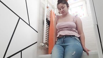 Home Alone, So I Fucked My Little Vagina In The Shower - Beauty Nayan