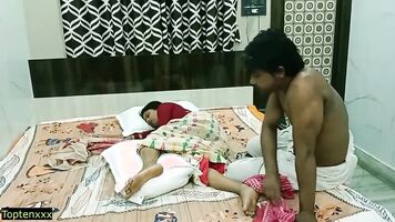 Desi step father fucked his housewife! Plz Babu ji don't cum inside