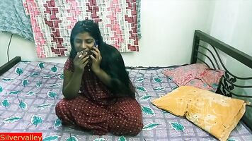 Desi Beautiful girl first dating and romantic sex with young boy!! with clear audio