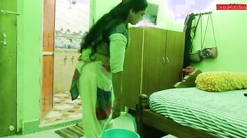Don't Say No! My Milf Is Not At Home... Let Me Fuck!! Tamil Maid Sex