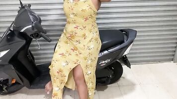 Slut milf has sex with stranger in public car park