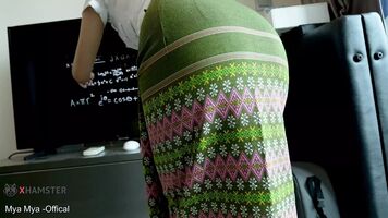 Bigg Butt Teacher love to Fuck Her Beind !