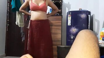 Tamil Aunty In Saree Cheating On Her Husband