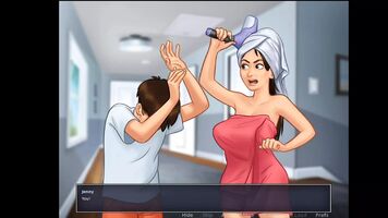 Summertime Saga Part 4 - Helping Next Door Housewife Widow