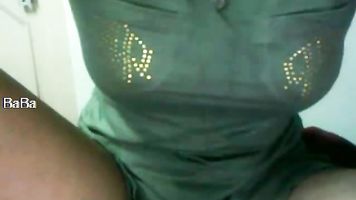 Desperate young Indian girl masturbating.