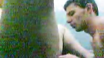 Mature bhabhi from Ahmedabad Rajni with her young boyfriend in shower fucking in doggy style.